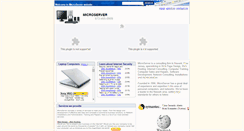 Desktop Screenshot of microserver.com